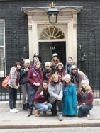 Ottery St Mary Rangers with their funded Hoodies visiting London